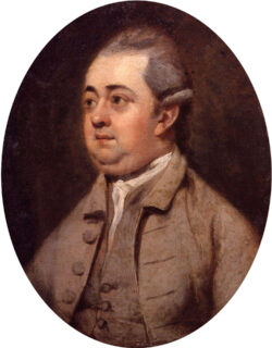 Portrait of Edward Gibbon by Henry Walton