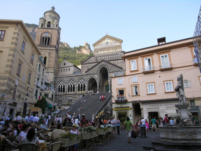 Piazza del duomo, Amalfi