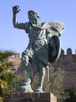 Estanislau Garcí, Ibn Marwan al-Yilliqi, bronze, Badajoz, 2003
